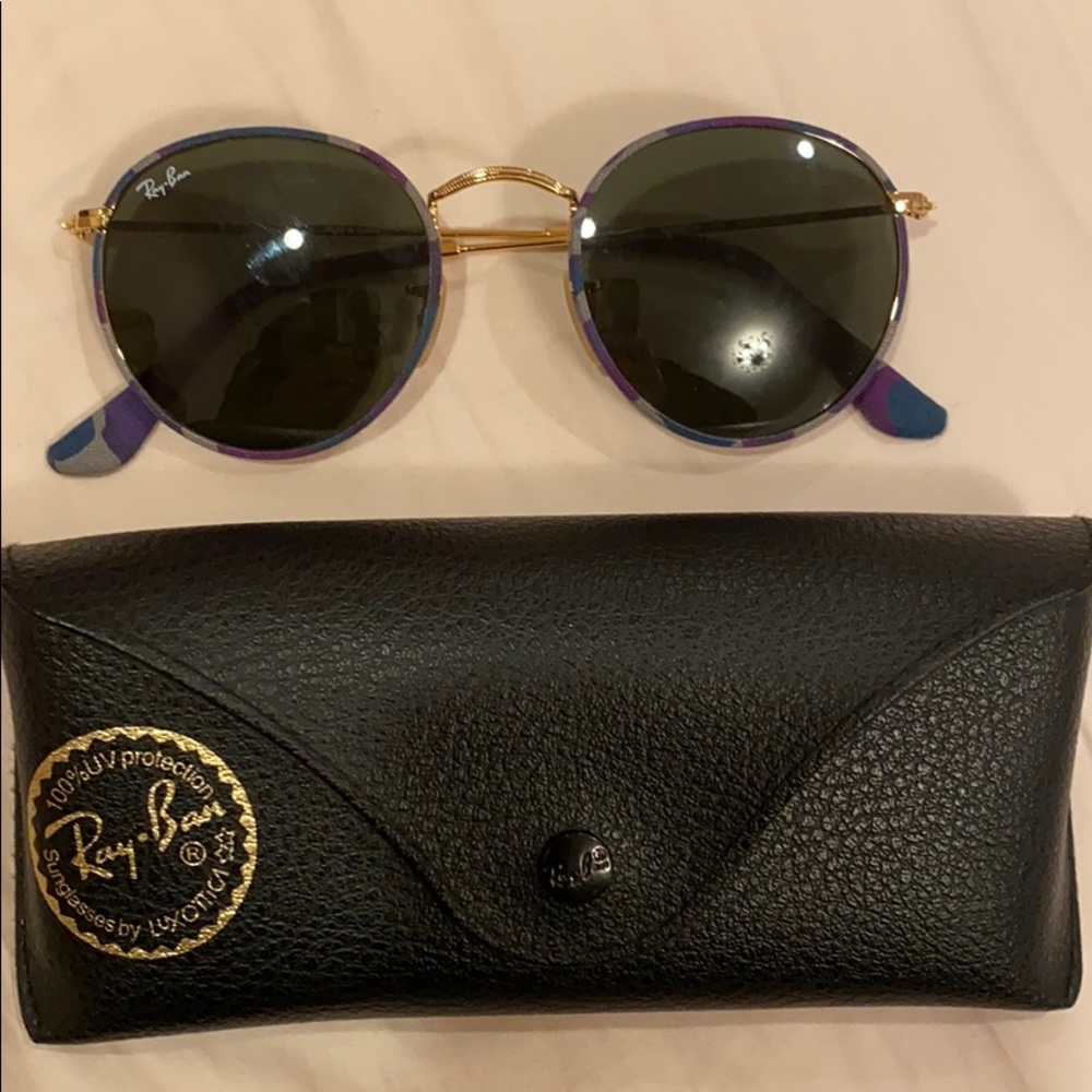 Circle Camo Rayban